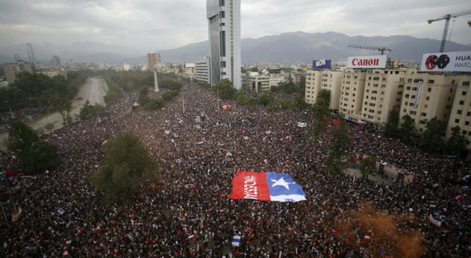 La marcha más grande de Chile