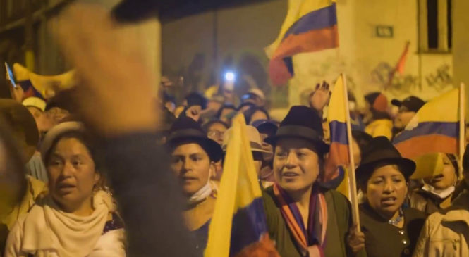 “Esto no para hasta que el FMI salga del Ecuador”