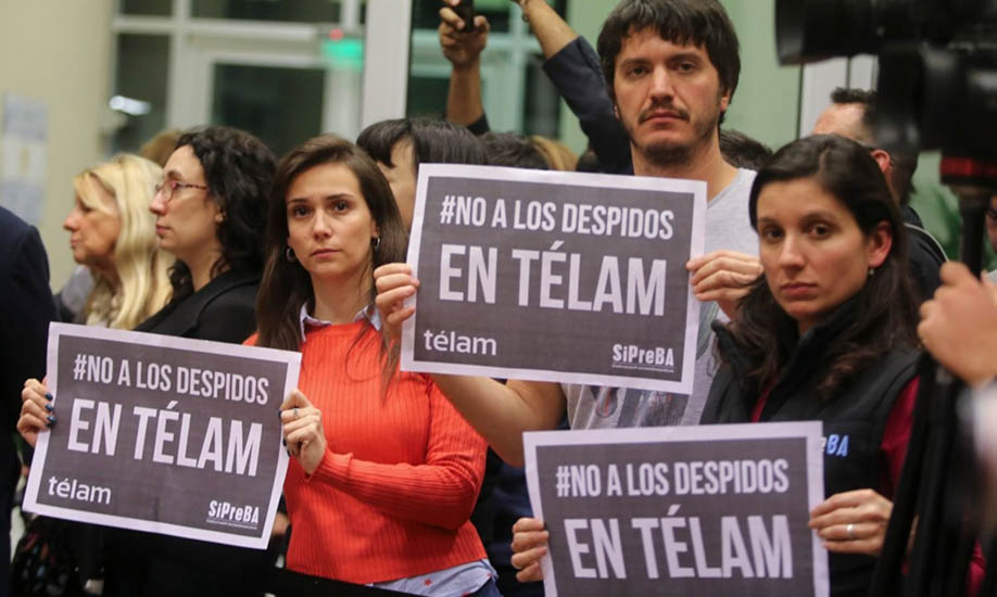 Télam: la Justicia sobreseyó a 25 trabajadores