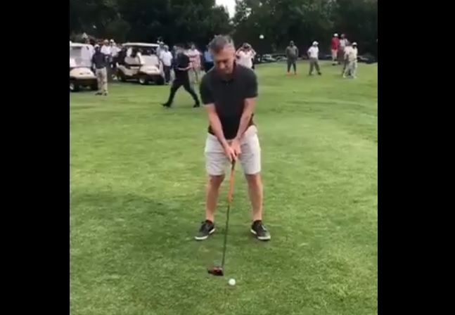 Mientras Macri descansa y juega al golf el país se derrumba