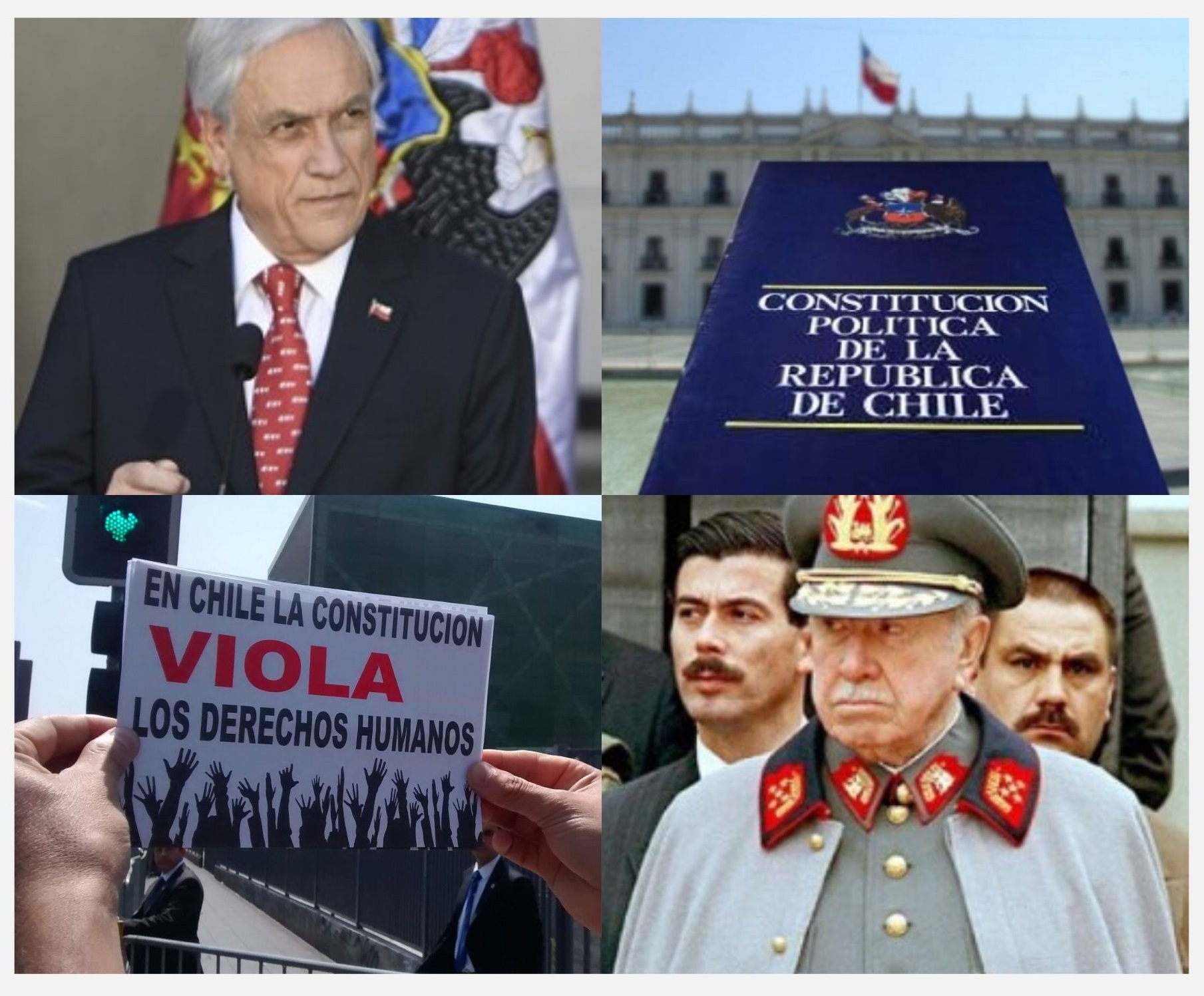 La Constitución Política neoliberal de Chile es ilegítima, antidemocrática y coarta Derechos Humanos