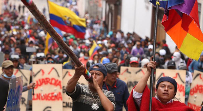 Las razones de la rebelión de Octubre en Ecuador
