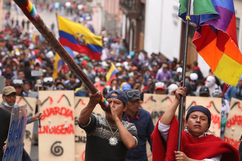 Las razones de la rebelión de Octubre en Ecuador