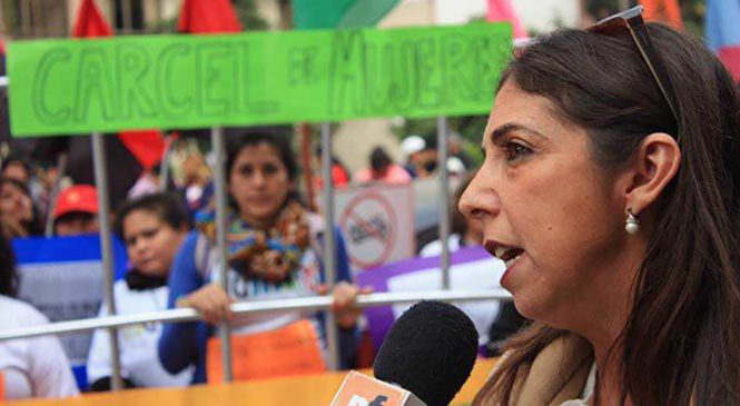 “La denunciante de Alperovich tiene la solidaridad de todo el movimiento de mujeres”