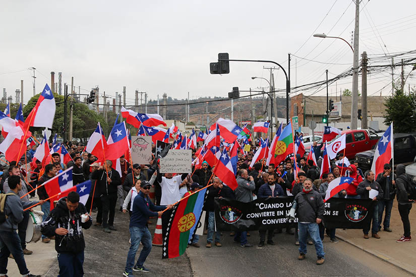Comenzó la Huelga General en Chile