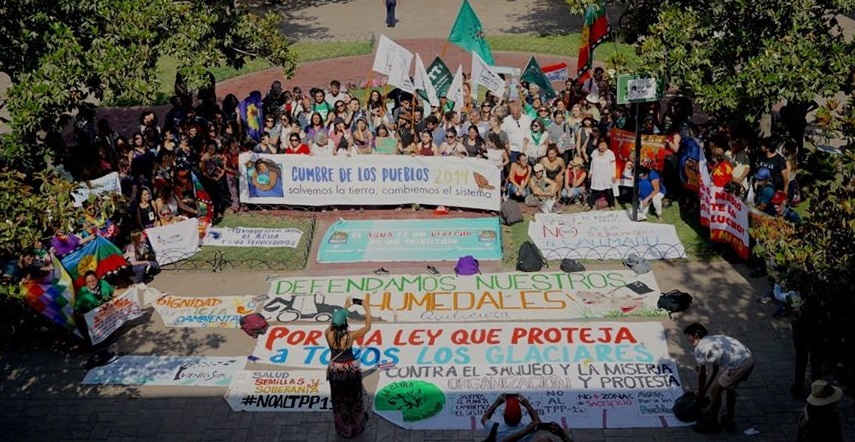 Cumbre de los Pueblos en Chile: “Salvemos la Tierra, cambiemos el sistema”
