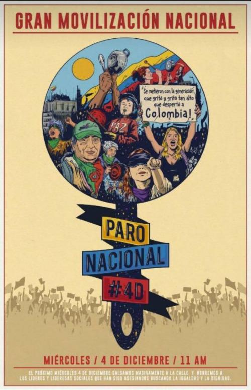 Colombia: ¡Parar, para avanzar!