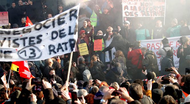 29 días de huelga en Francia contra la reforma previsional
