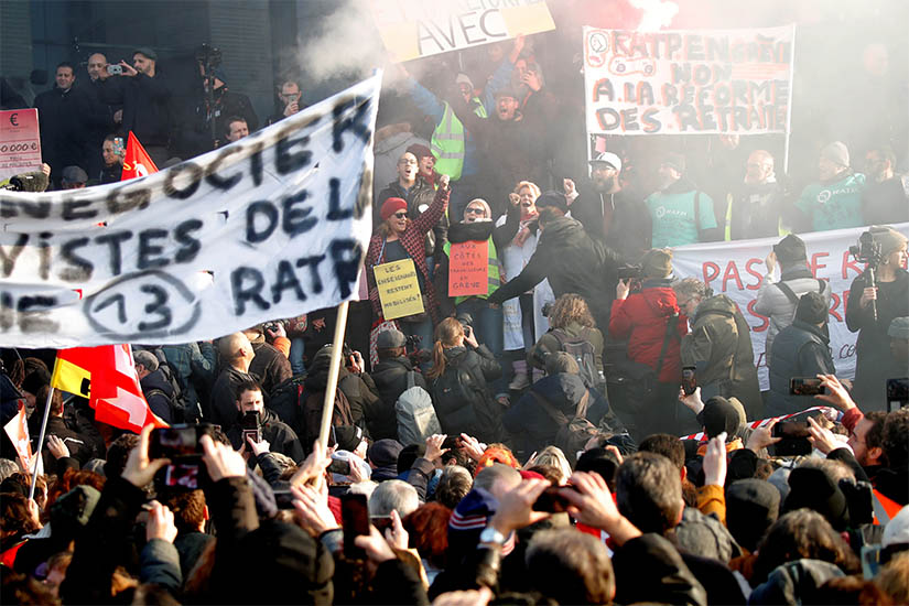 29 días de huelga en Francia contra la reforma previsional