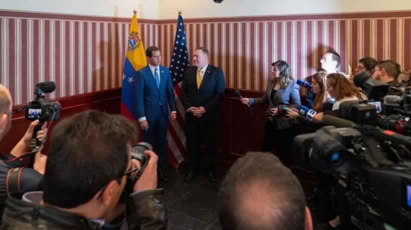 Bogotá: Resultados del breve encuentro entre Pompeo y Guaidó