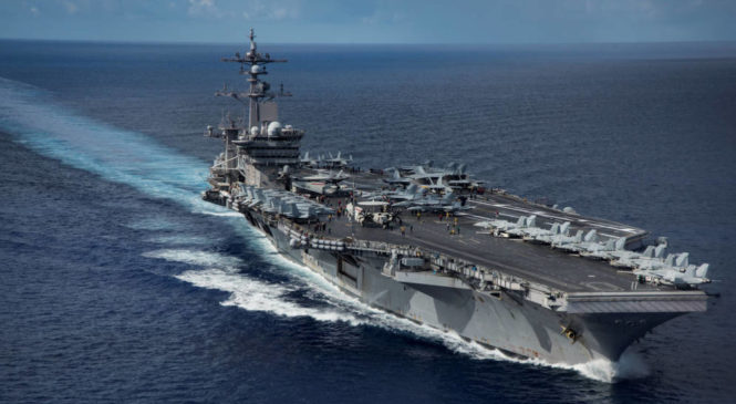 Diputados votó el ingreso de 5 mil tropas y un portaaviones norteamericanos a las costas de Argentina