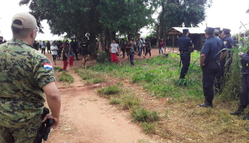 Paraguay: comunidad mbya guaraní se resistió a desalojo de tierras