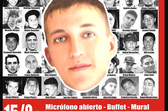 Jornada Antirrepresiva en La Plata a 7 años del asesinato de Omar Cigarán