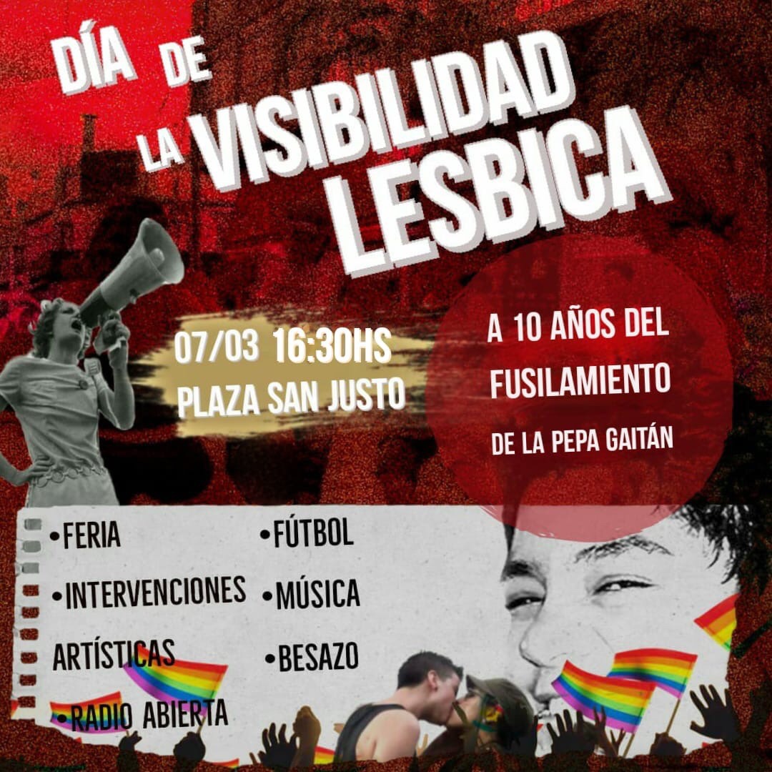 Día de la visibilidad lésbica -Pza San Justo-