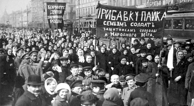 En el Día Internacional de la Mujer comenzó la Revolución Rusa