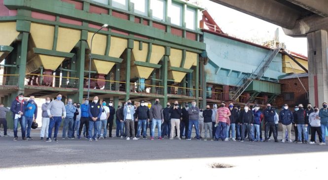Marítimos denunciaron a Silos Areneros Buenos Aires por lockout y no pago de salarios
