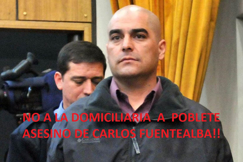 Rechazan que el asesino de Carlos Fuentealba reciba prisión domiciliaria
