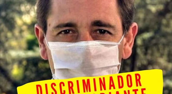 Julio Garro discriminador y transodiante