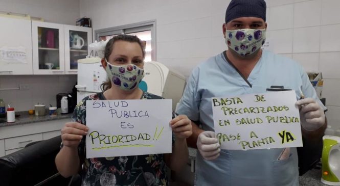Salud: Jornada nacional de lucha por paritarias y protección
