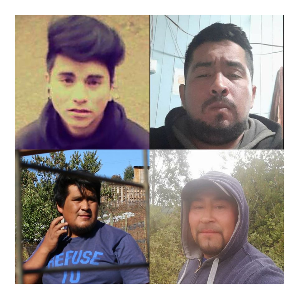 Presos políticos mapuche en Chile: prisión preventiva para los peñi detenidos en Temulemu