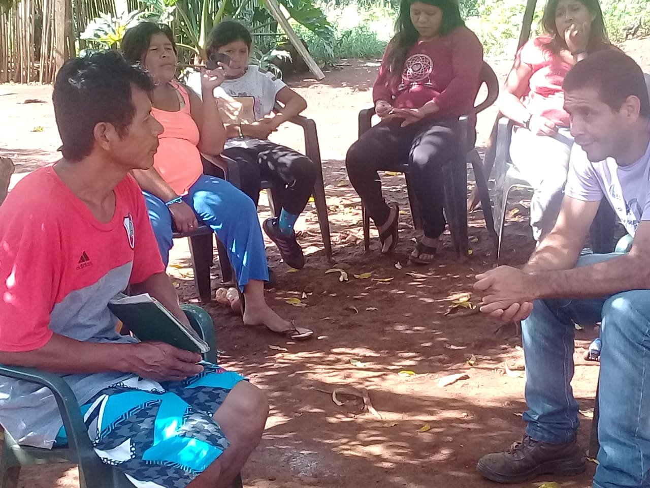 San Vicente: Nueve comunidades mbya guaraní reclaman alimentos, agua, luz y centros de salud