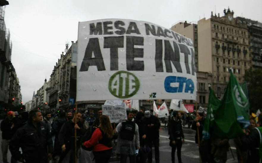 Trabajadores del INTA rechazaron “el ajuste sobre estatales”