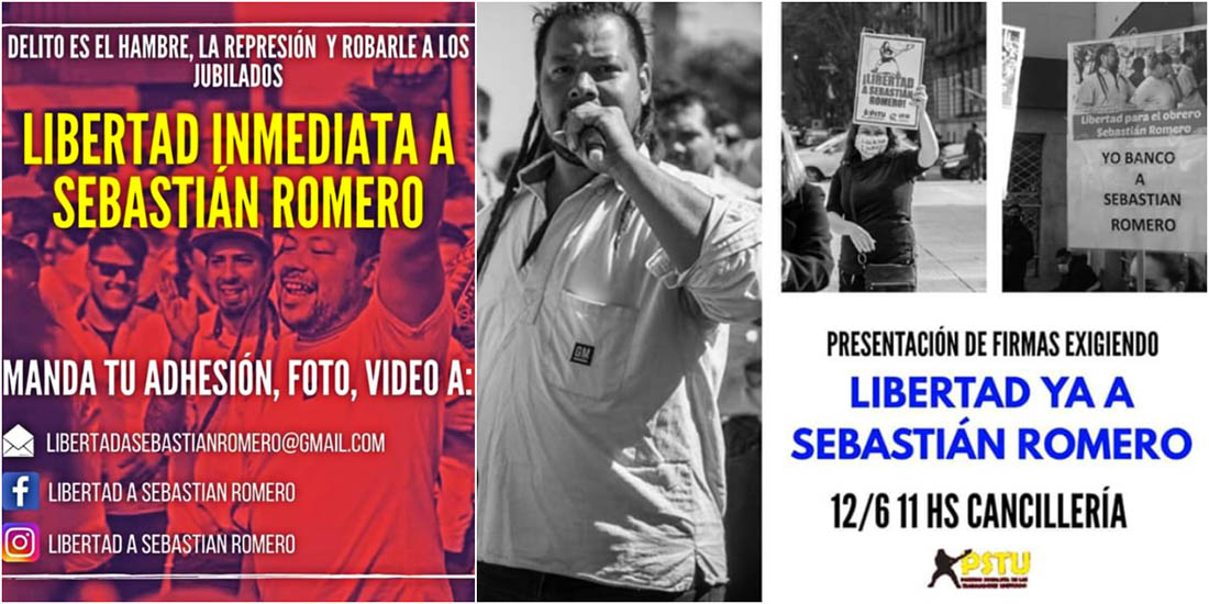 Informe semanal de la Campaña por la Libertad de Sebastián Romero