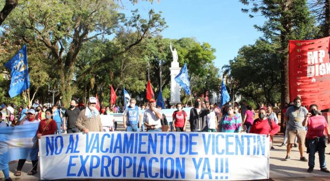 Jornada nacional de lucha por la expropiación de Vicentin