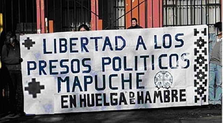 Chile: Organizaciones de Pueblos Originarios exigen justicia para los Presos Mapuche en huelga de hambre
