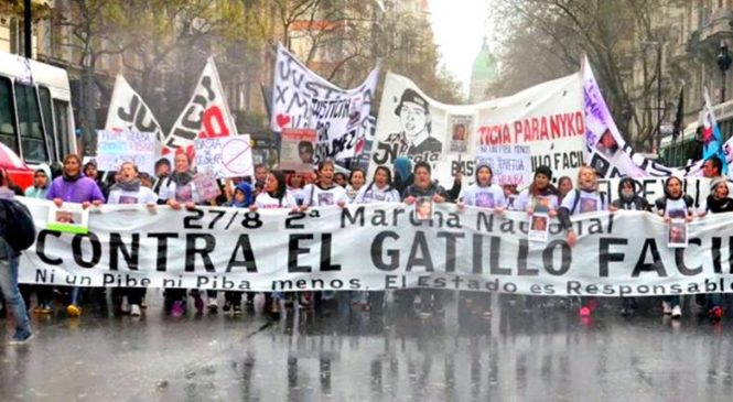 27/8: Marchas, concentraciones y protestas virtuales contra el Gatillo Fácil en todo el país