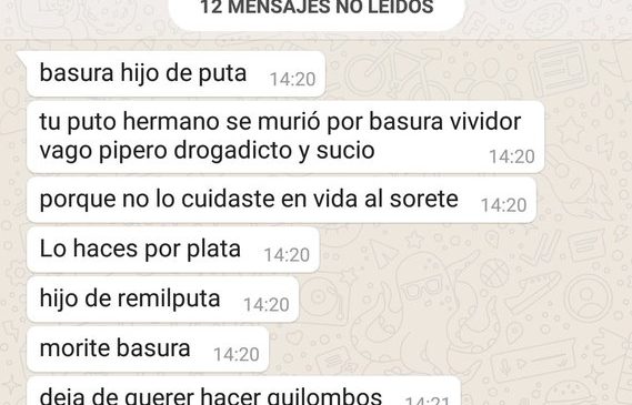 Repudio a las amenazas a Sergio Maldonado