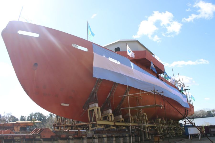 Tras años de resistencia, se reactivan obras navales en el Astillero Río Santiago