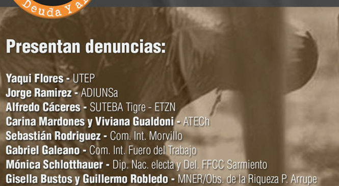 Tercer Foro de Denuncia del Juicio Popular a la Deuda y al FMI