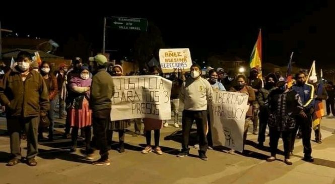 Bolivia: empezó la huelga y el gobierno de facto respondió con represión