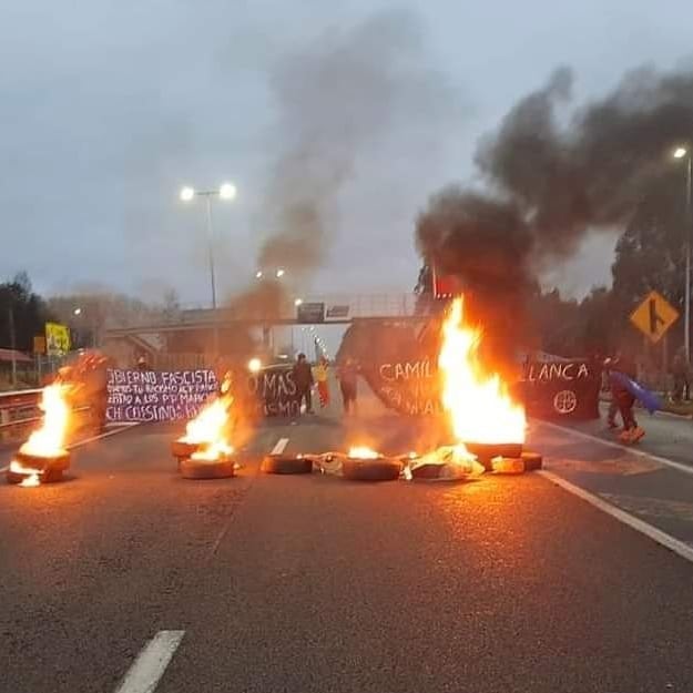Continúan las protestas tras ataques racistas en el sur de Chile
