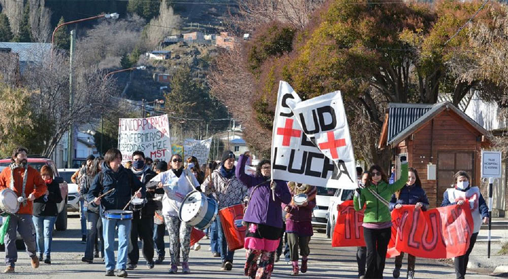 APDH Esquel abraza a lxs trabajadores de la salud en este duro momento en el cual el ministro del sector se dedica a la inoculación del miedo y al desprestigio de lxs trabajadores