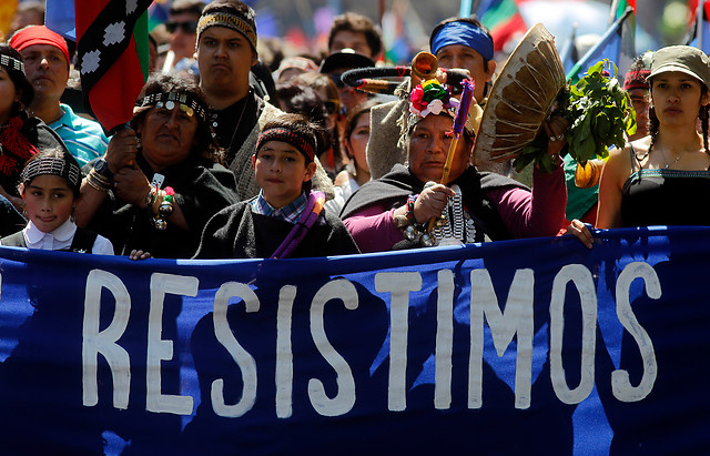 Chile: Amplias manifestaciones por la Nación Mapuche ante horda racista