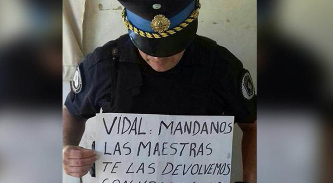 Contra la asonada policial tolerada por el gobierno: Unidad de lxs que luchan