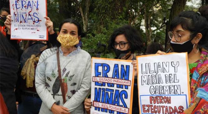 Paraguay: detienen a militante feminista que se manifestó contra el asesinato de las niñas a manos del ejército