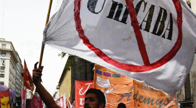 En plena pandemia, el gobierno de Larreta pretende avanzar con la Unicaba y la reforma educativa