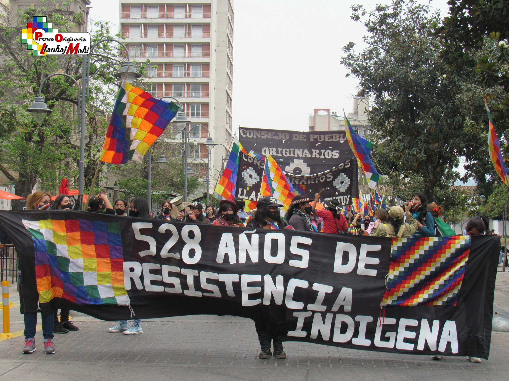 Jujuy: Gran movilización en el marco del 12 de octubre