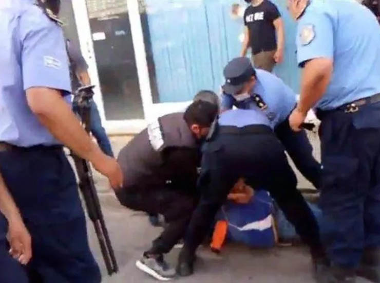 La Rioja: Violenta represión a trabajadores de la empresa de transporte San Francisco