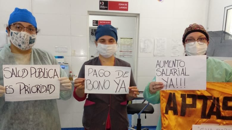 El Ejecutivo Nacional reglamentó la extensión del bono estímulo para los trabajadores de la salud