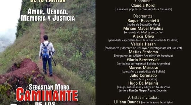 Homenaje, memoria y reclamo de justicia por Sebastián Moro