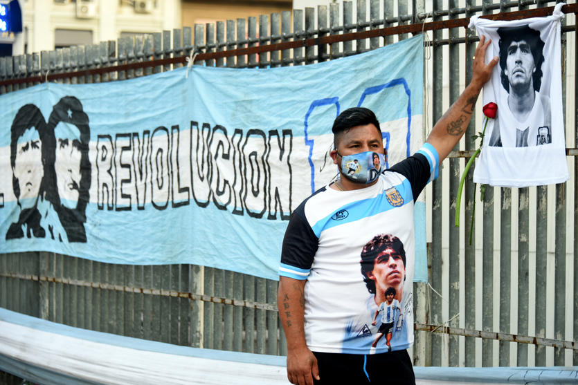 Despedida a Diego Maradona