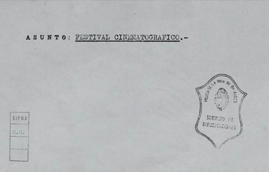 Los archivos de la DIPBA se verán en el Festival de cine de Mar del Plata