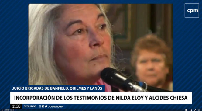 “No voy a parar”: el testimonio clave de Nilda Eloy que volvió a resonar frente al TOF 1 de La Plata