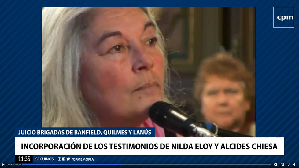 “No voy a parar”: el testimonio clave de Nilda Eloy que volvió a resonar frente al TOF 1 de La Plata