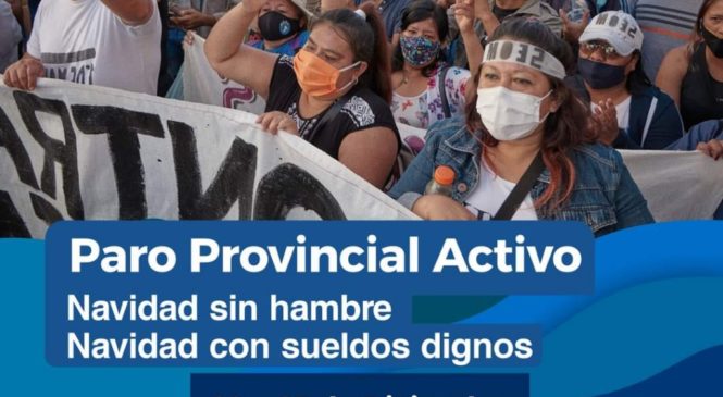 Paro activo de municipales de Jujuy