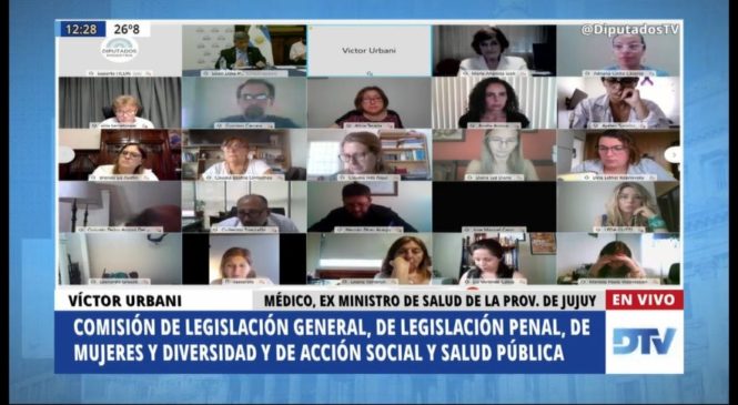 Segunda jornada de debate de la legalización del aborto en comisiones de Diputados